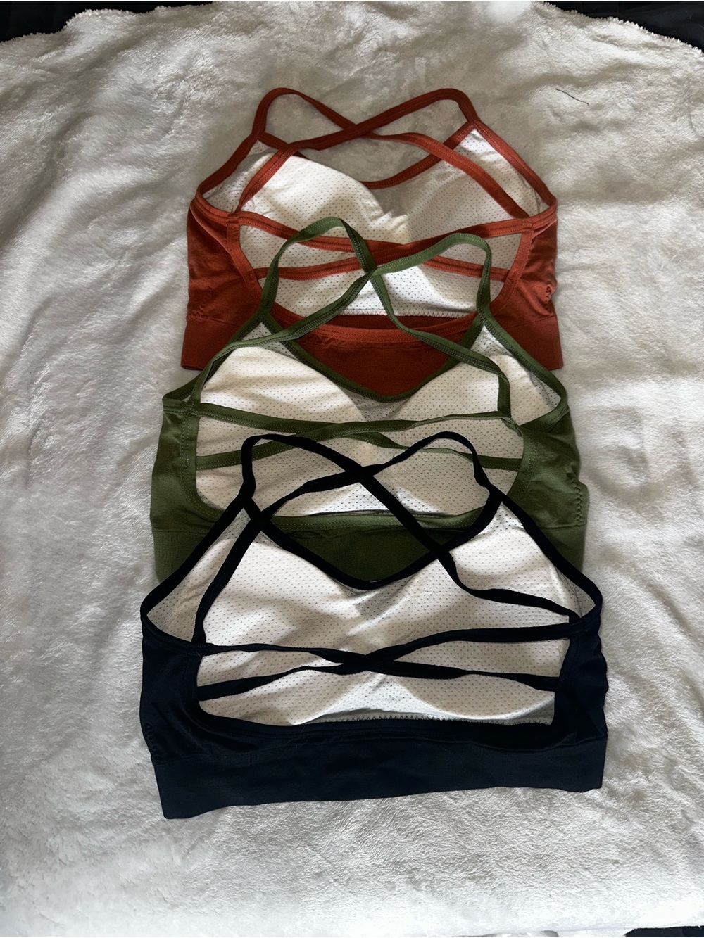Like New Strappy Bralette 3 pack - Picture 2 of 3